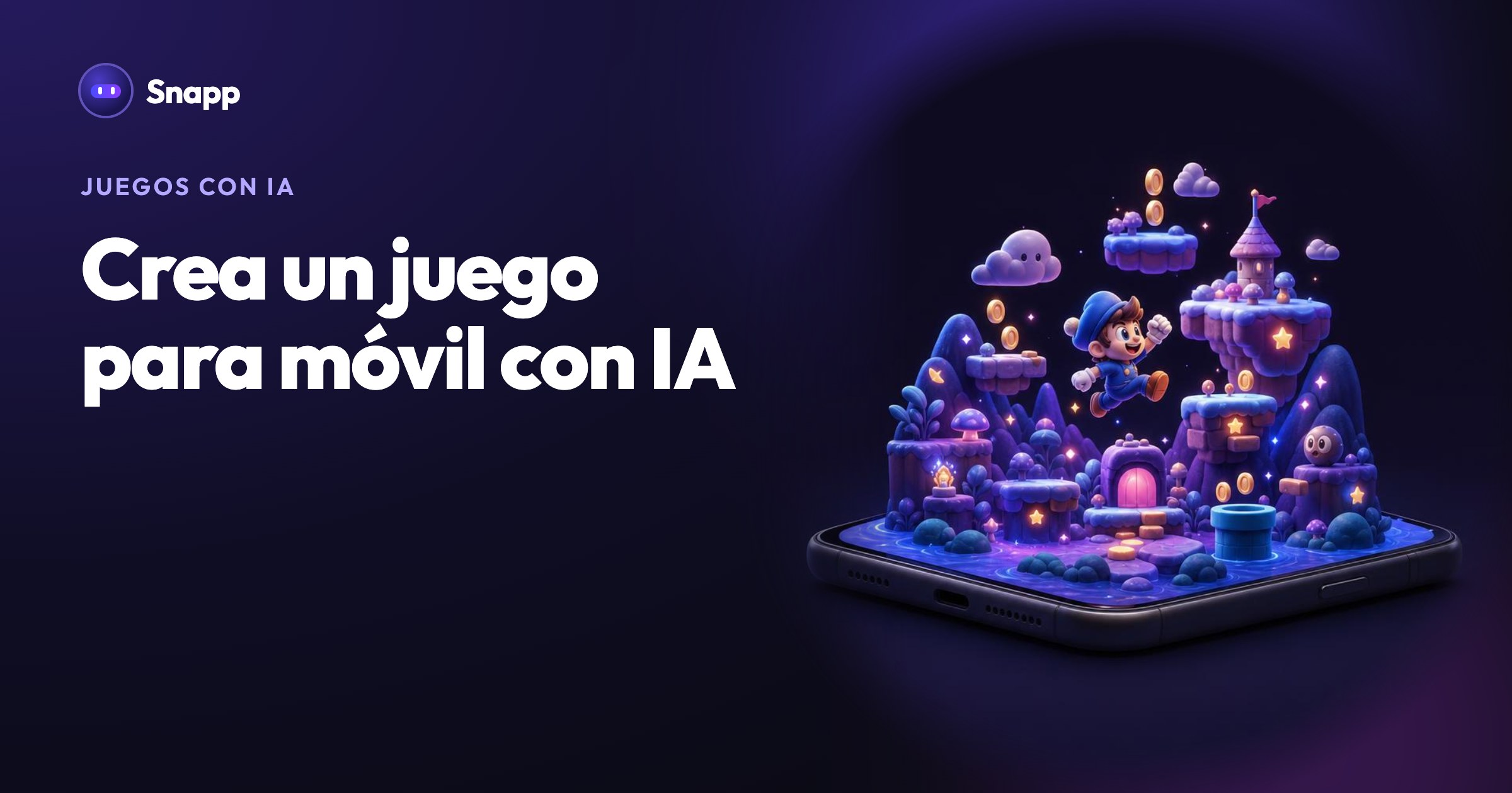 Cómo crear un juego para móvil con IA (sin programar)
