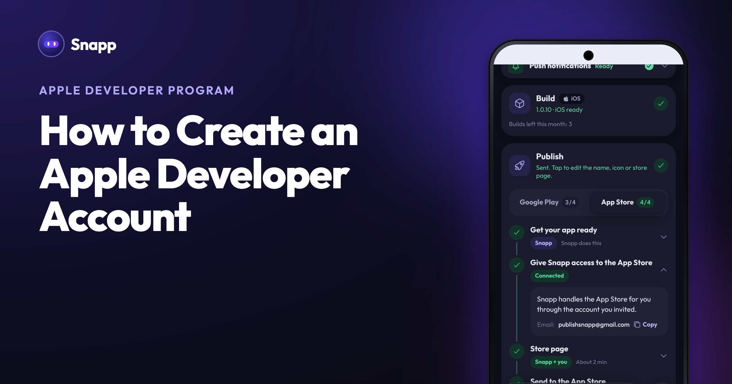How to Create an Apple Developer Account