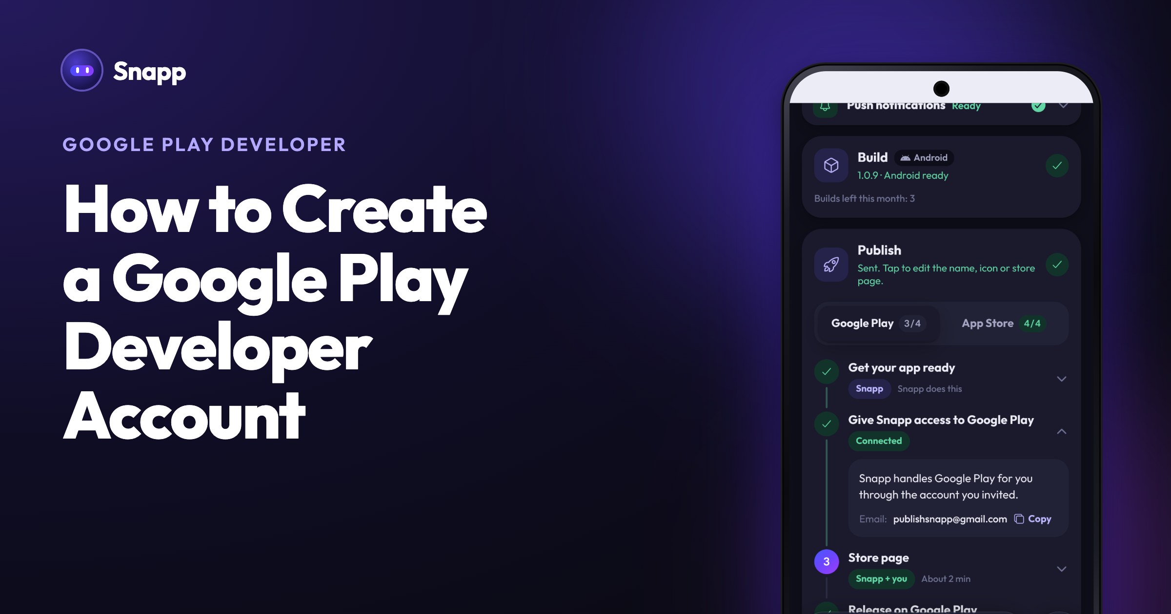 How to Create a Google Play Developer Account