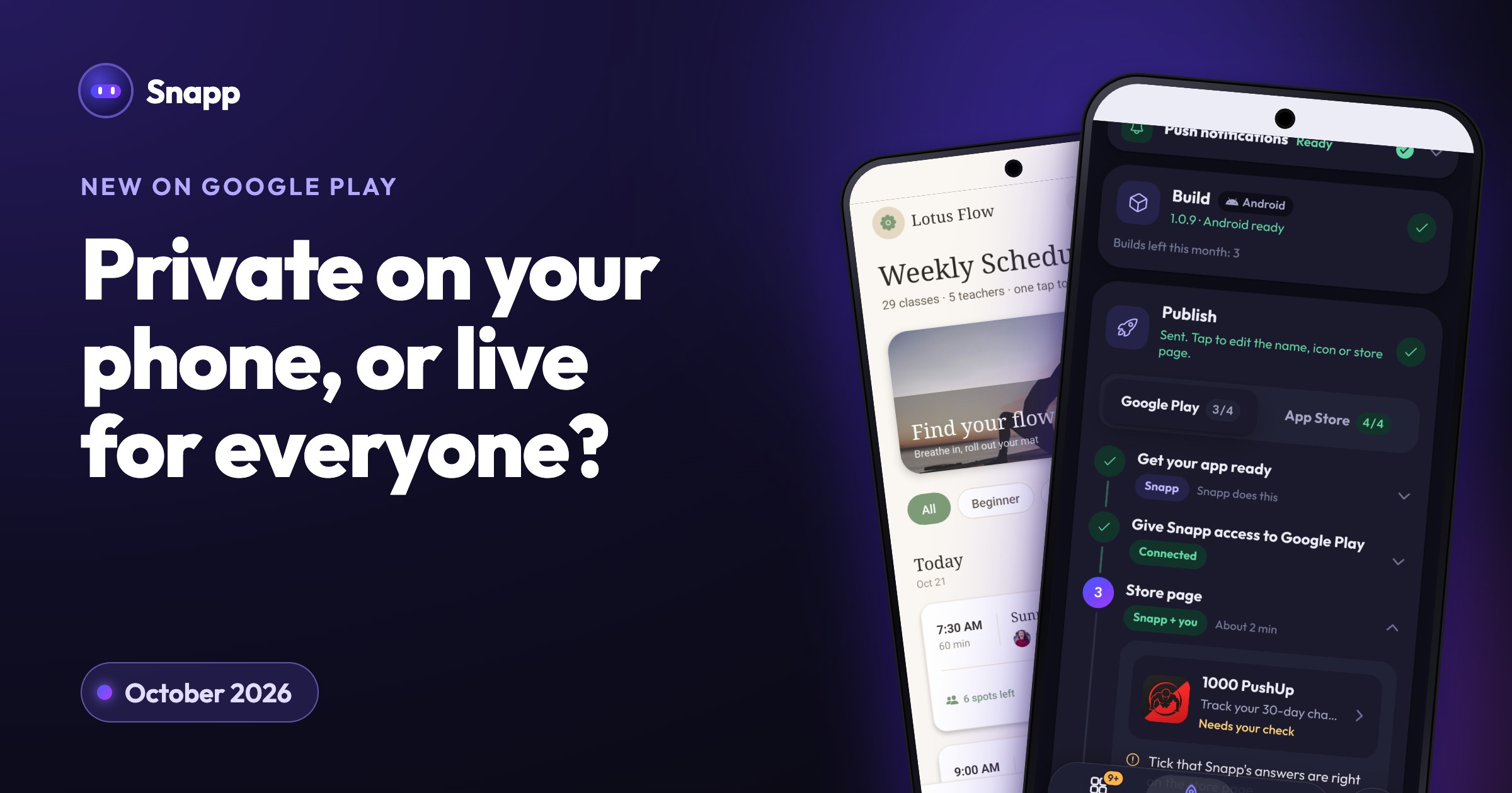 Google Play private apps from AI Studio: what they are, the limits, and how to go public