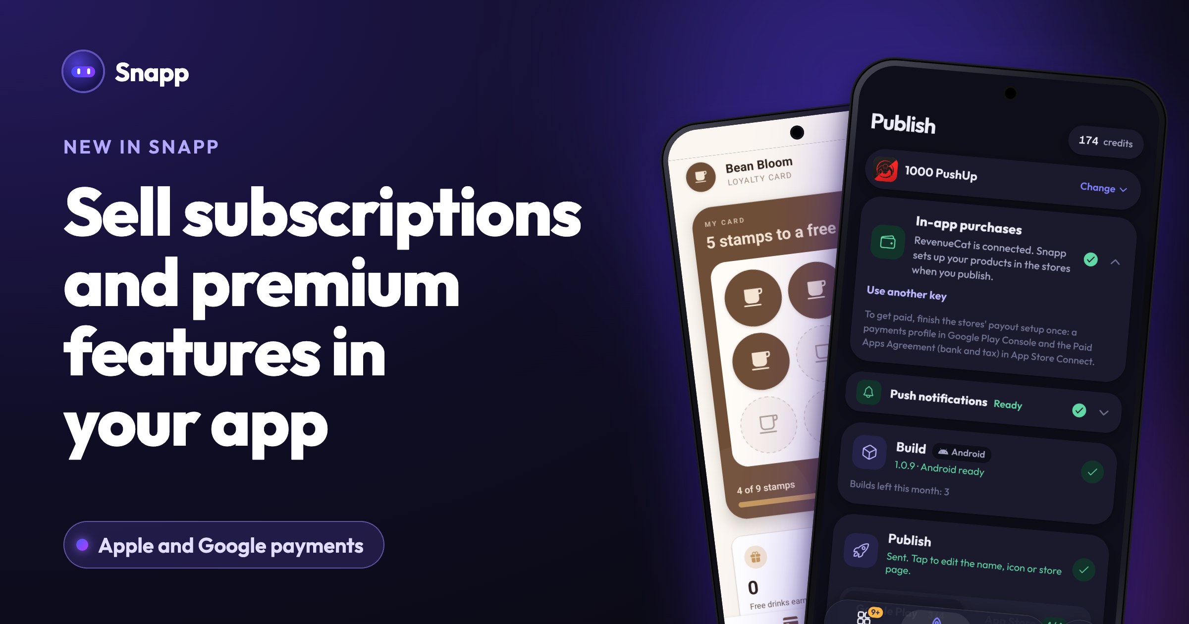 Sell subscriptions and premium features in your app
