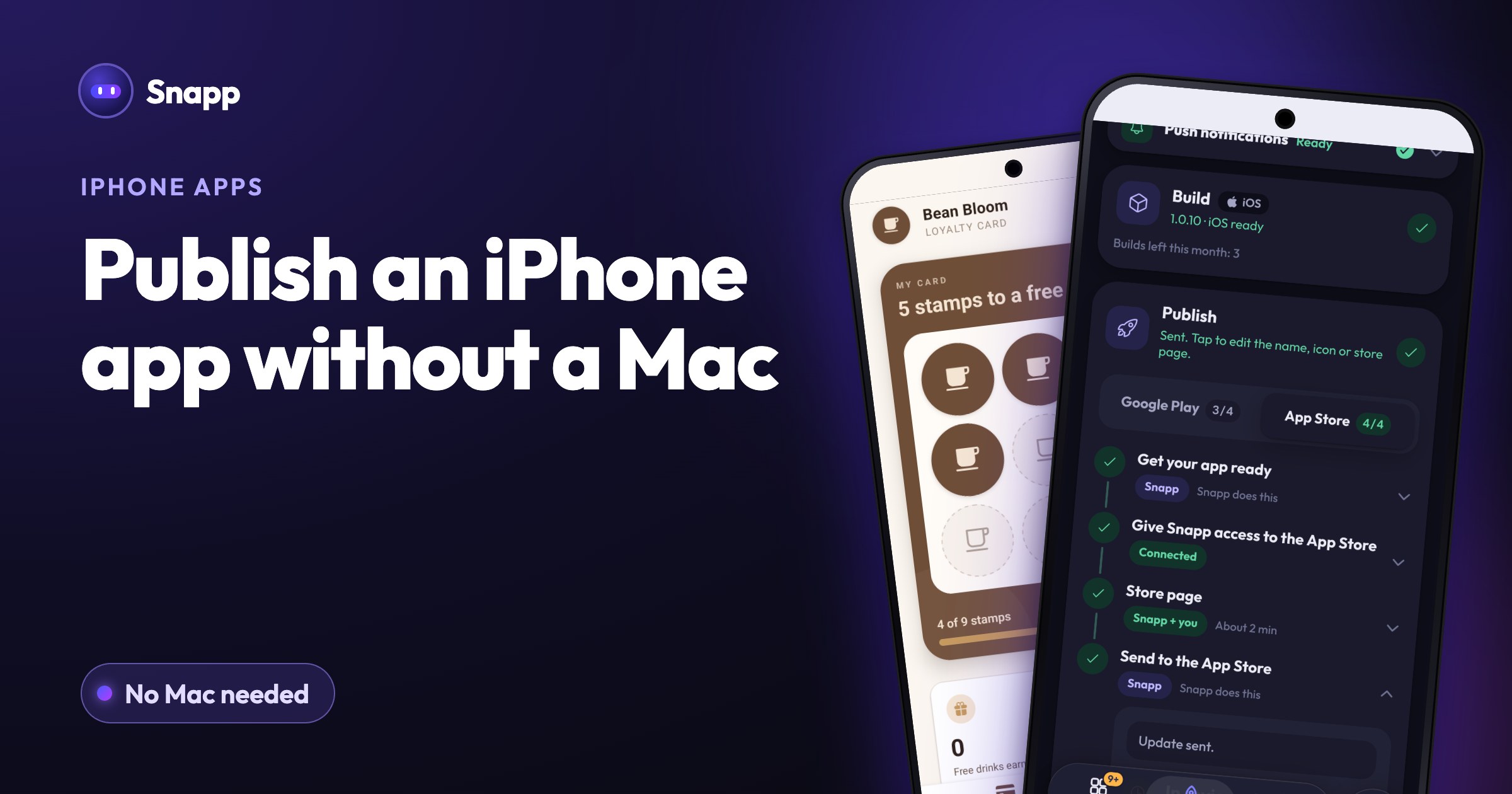How to publish an iPhone app without a Mac (from Windows or even your phone)