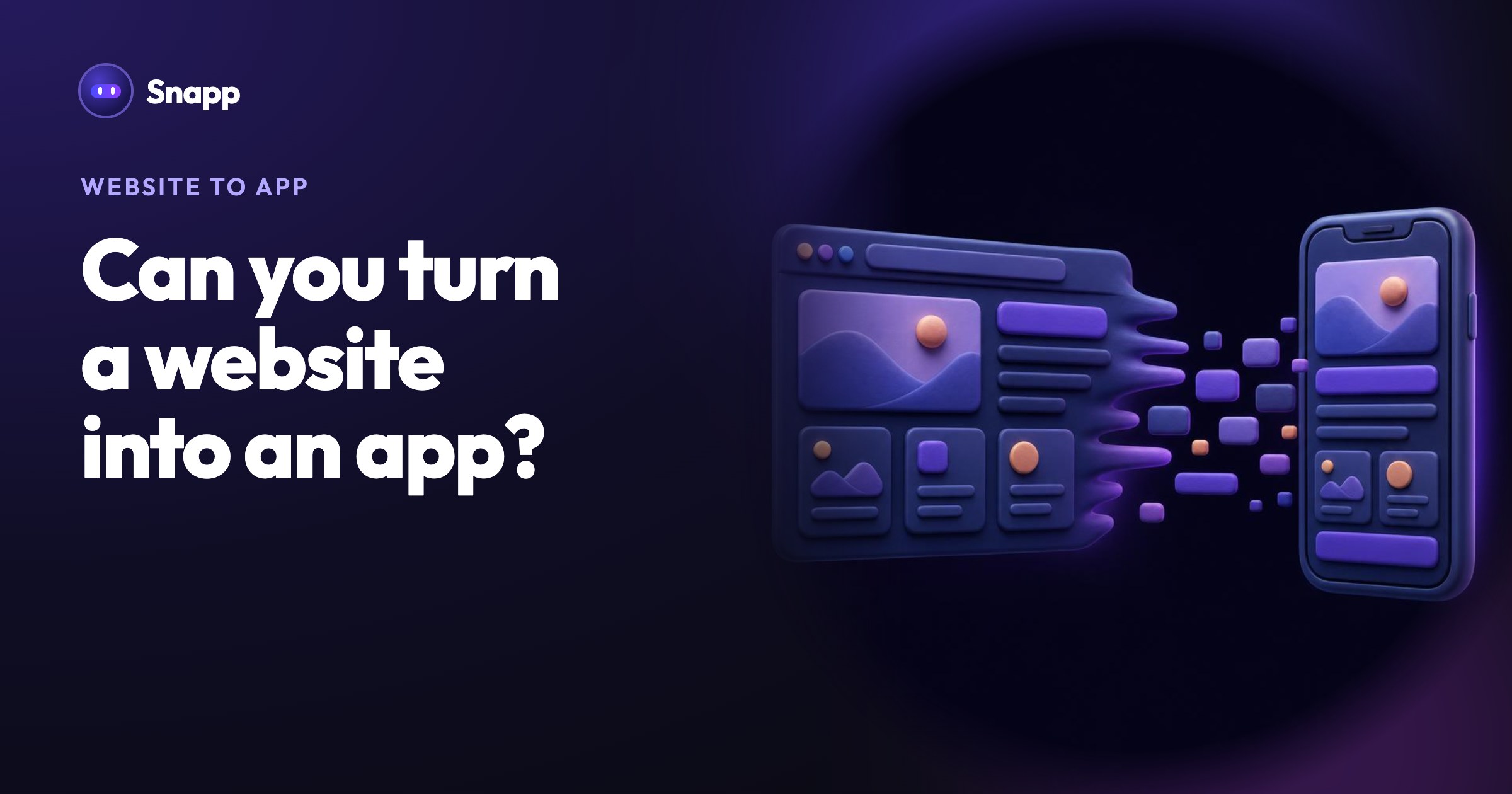 Can you turn a website into an app? Three ways, and when a real app is better