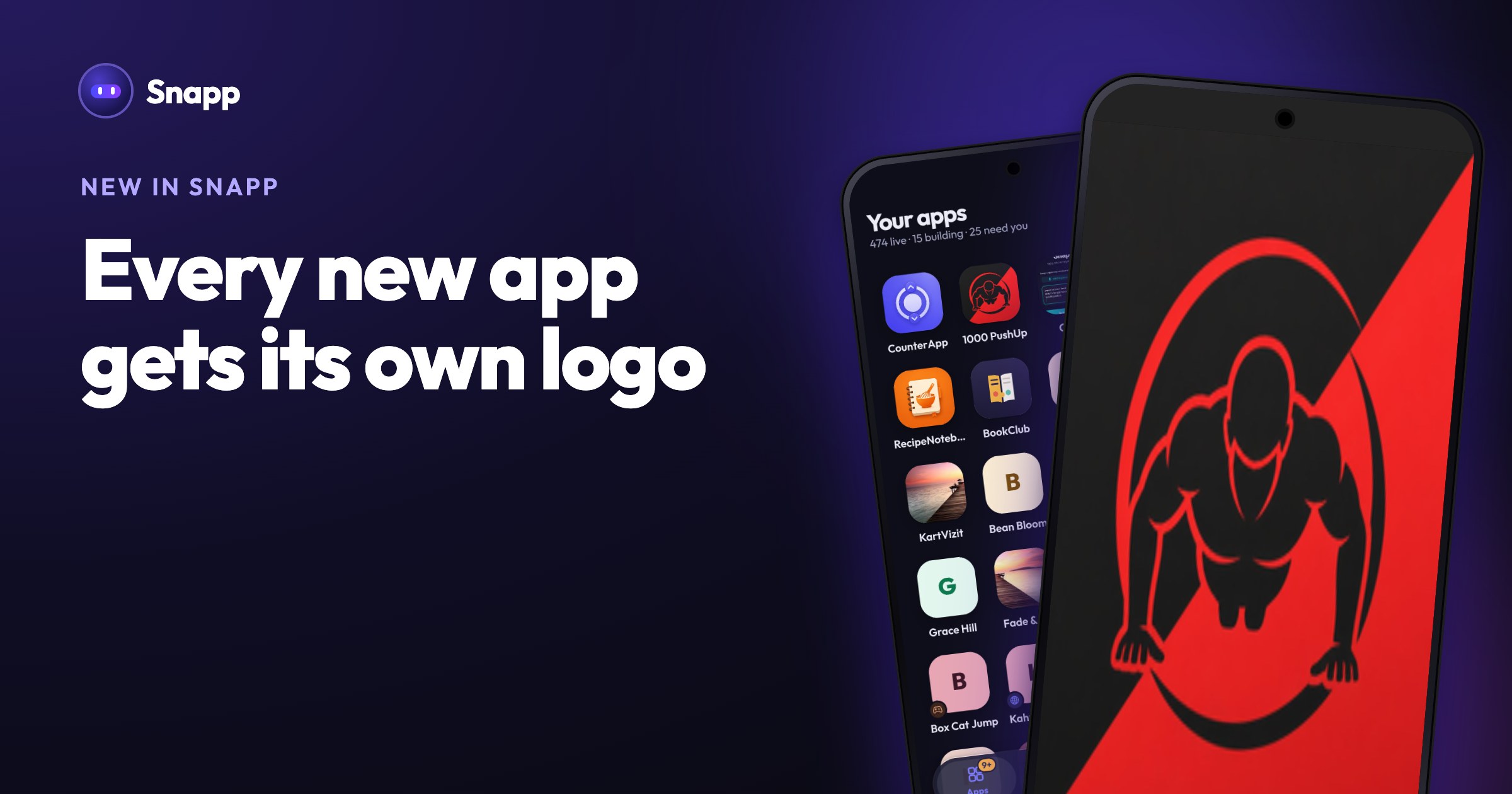 Every new app gets its own logo